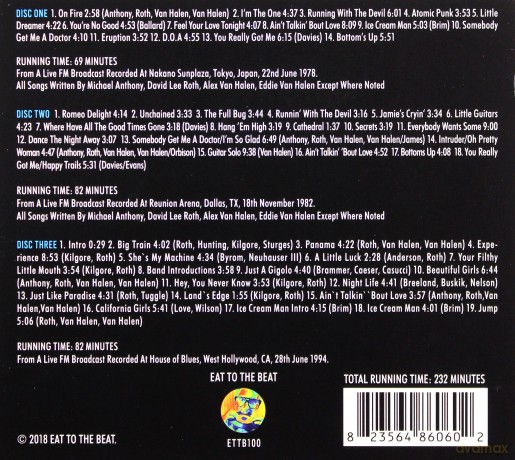 Van Halen: Transmission Impossible [3CD]