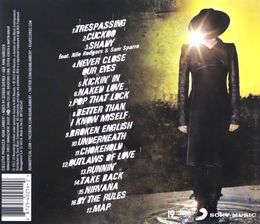 Adam Lambert: Trespassing [CD]
