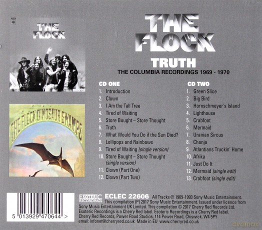 Flock: Truth - The Columbia Recordings 1969-1970 Remastered Anthology [2CD]