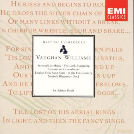 Adrian Boult: Vaughan Williams/Serenade [CD]
