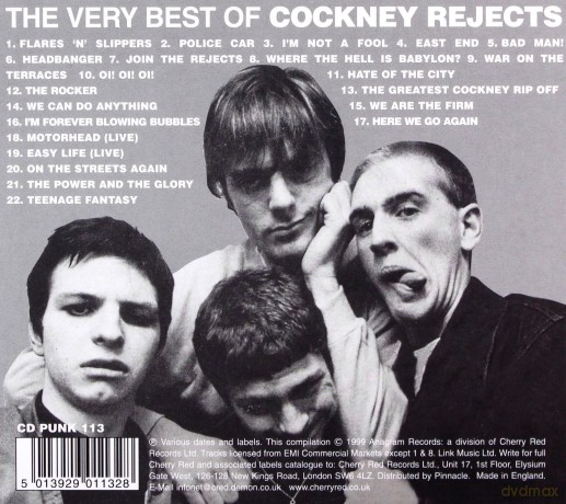 Cockney Rejects: Very Best Of [CD]