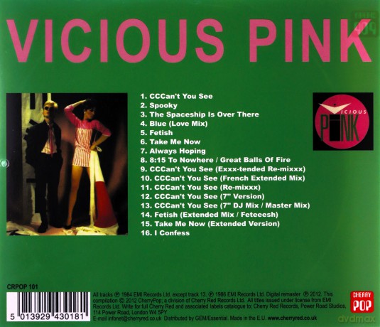 Vicious Pink: Vicious Pink [CD]