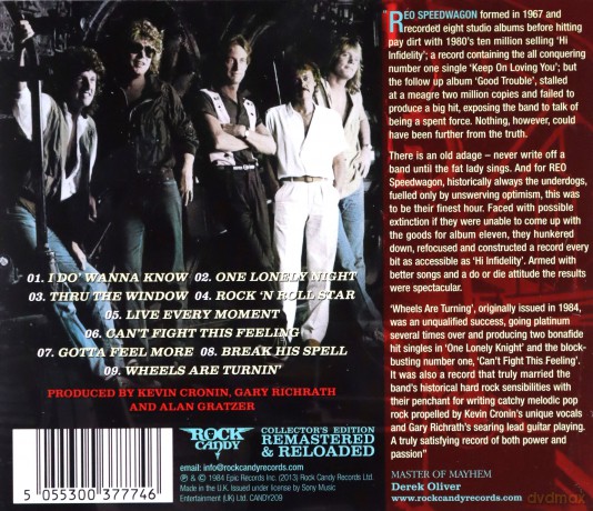 Reo Speedwagon: Wheels Are Turnin [CD]
