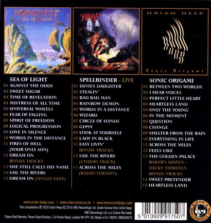 Uriah Heep: Words In The Distance 1994 1998 [3CD]