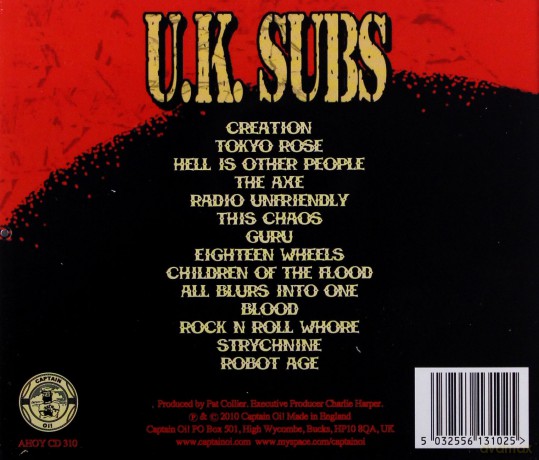 U.K. Subs: Work In Progress [CD]