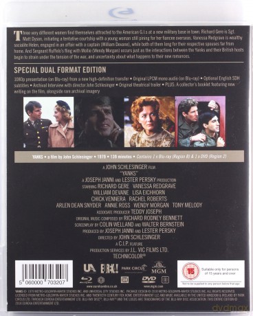 Yanks (Jankesi) [Blu-Ray]+[DVD]