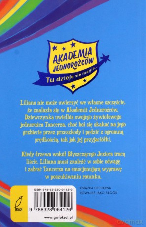 Akademia Jednorożców. Liliana i Tancerz (Tom 5) - Julie Sykes [KSIĄŻKA]