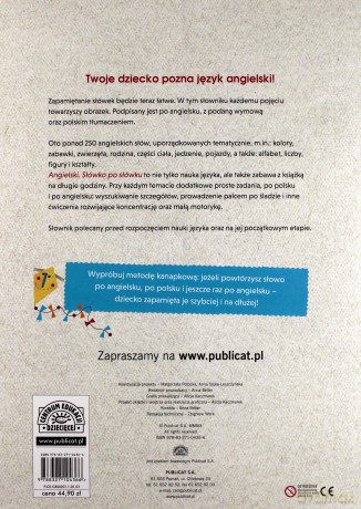 Angielski słówko po słówku. Obrazkowy słownik angielsko-polski - Ewa Cisowska [KSIĄŻKA]