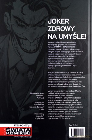 Batman - Biały Rycerz [KOMIKS]