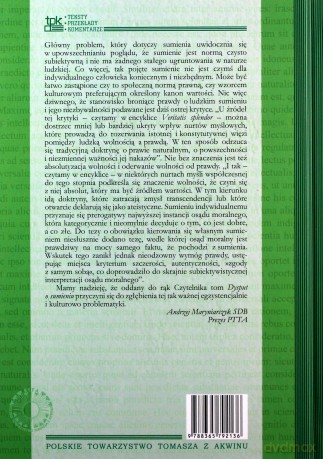 Dysputy o sumieniu - Św Tomasz z Akwinu [KSIĄŻKA]