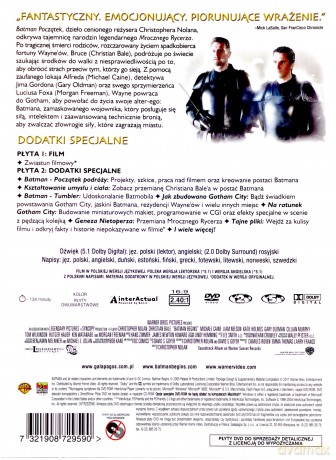 Batman-Początek (Premium Collection) [2DVD]