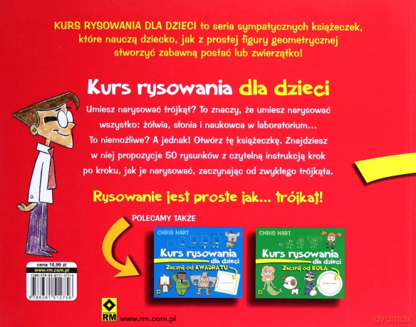 Kurs rysowania dla dzieci zacznij od trójkąta [KSIĄŻKA]