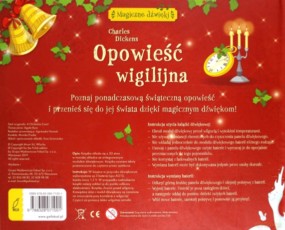 Magiczne dźwięki. Opowieść wigilijna [KSIĄŻKA]
