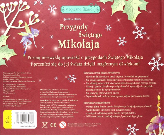 Magiczne dźwięki. Przygody Świętego Mikołaja [KSIĄŻKA]