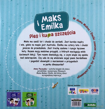 Maks i Emilka Pies i kupa szczęścia - Anna Paczuska [KSIĄŻKA]