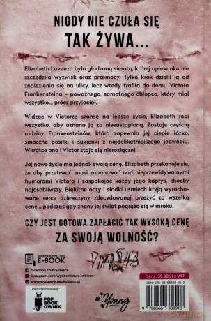 Mroczne dzieje Elizabeth Frankenstein - Kiersten White [KSIĄŻKA]
