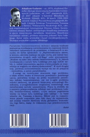 Paradoks bezinteresownej miłości - Arkadiusz Gudaniec [KSIĄŻKA]