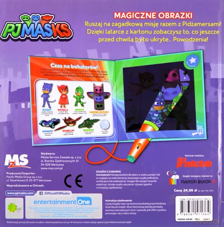 Pidżamersi Magiczne obrazki Odważnie w noc! [KSIĄŻKA]