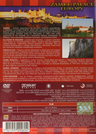 Discovery Atlas: Zamki i pałace Europy [DVD]