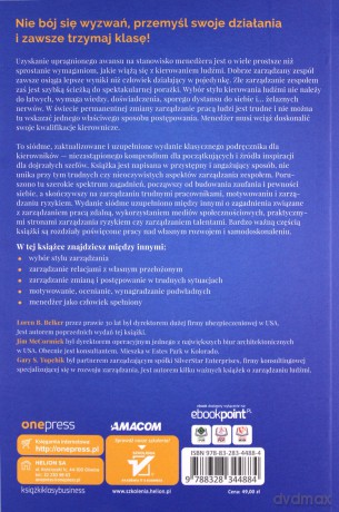 Początkujący menedżer Wydanie VII - Loren B. Belker, Jim McCormick, Gary S. Topchik [KSIĄŻKA]