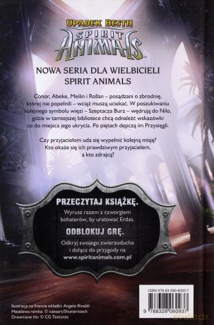 Spirit Animals. Upadek bestii. Szeptacz Burz (Tom 7) - Diaz Gonzalez Christina [KSIĄŻKA]