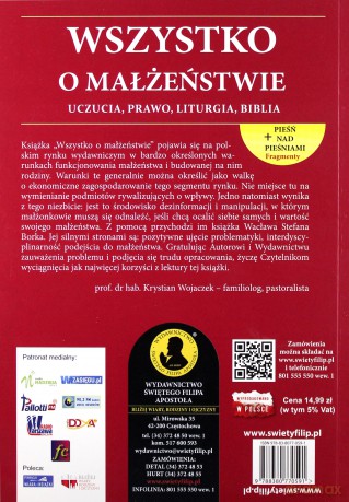 Wszystko o małżeństwie - Wacław Stefan Borek [KSIĄŻKA]
