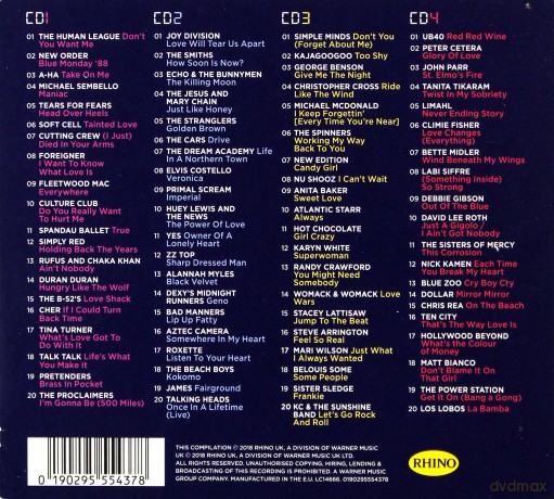 Greatest Eighties Album [4CD]
