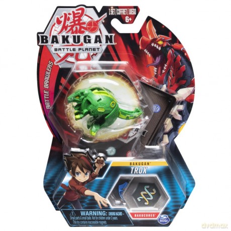 BAKUGAN Kula podstawowa, 3C T-Rex zielony [FIGURKA]