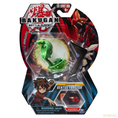 BAKUGAN Kula podstawowa, 4C Cobra zielony [FIGURKA]