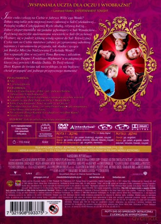 Charlie i fabryka czekolady (Magia Kina) [2DVD]