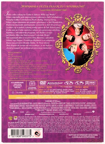 Charlie i fabryka czekolady (Magia Kina) [2DVD]