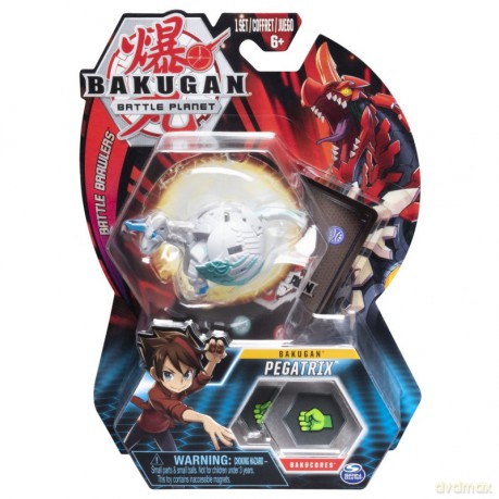 BAKUGAN Kula podstawowa, 5E Pegasus biały [FIGURKA]