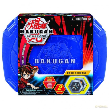 BAKUGAN Walizka Kolekcjonera, niebieska [FIGURKA]