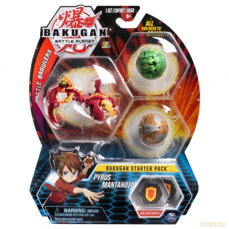 BAKUGAN Zestaw startowy, 1 [FIGURKA]