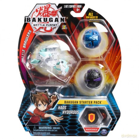 BAKUGAN Zestaw startowy, 3 [FIGURKA]