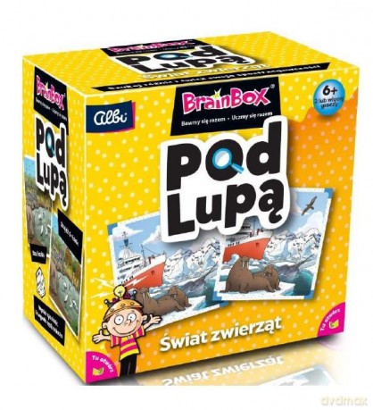 Brainbox Pod Lupą Świat zwierząt [GRA]