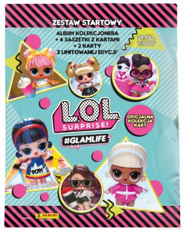 Karty L.O.L. Surprise Glamlife Mega zestaw (LOL Surprise) [KARTY]