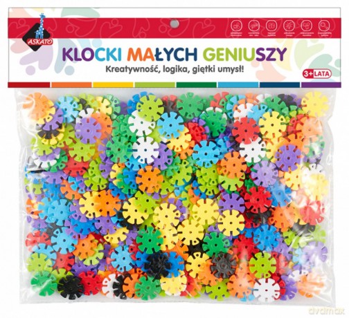 Klocki Kwiatuszki 340 el. [KLOCKI]