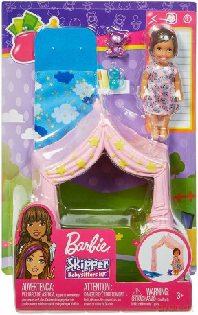 Lalka Barbie Klub Opiekunek Namiot