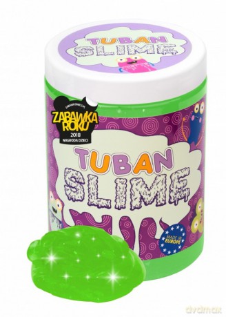 Masa plastyczna Super Slime TUBAN Brokat Neon Zielony 1kg