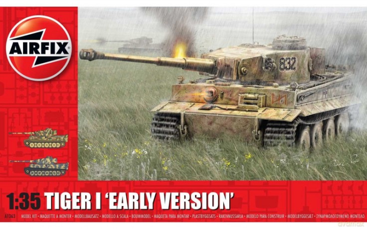 Model plastikowy Czołg Tiger-1 Early Version