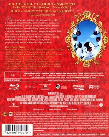 Happy Feet: Tupot małych stóp (Magia Kina) [Blu-Ray]