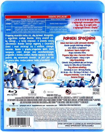 Happy Feet: Tupot małych stóp (Magia Kina) [Blu-Ray]