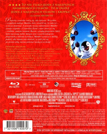 Happy Feet: Tupot małych stóp (Magia Kina) [Blu-Ray]