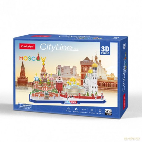 Puzzle 3D City Line Moskwa [PUZZLE]