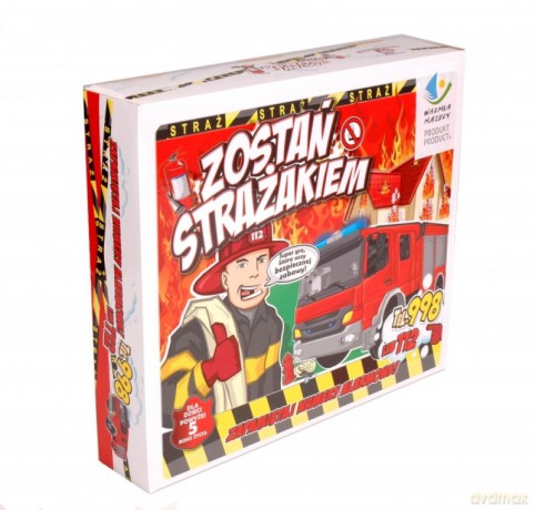 Zostań strażakiem [GRA PLANSZOWA]