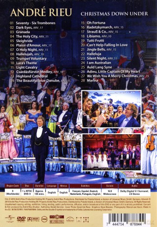 Andre Rieu: Christmas Down Under - Live From Sidney [DVD]