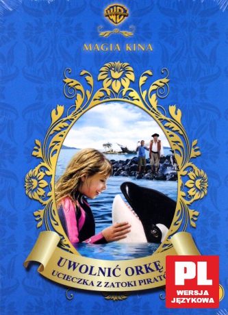 Uwolnić orkę 4: Ucieczka z Zatoki Piratów (Magia Kina) [DVD]