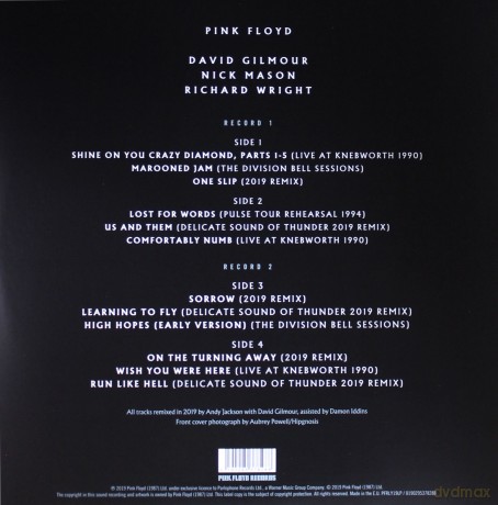 Pink Floyd: The Best Of The Later Years 1987 - 2019 [2xWinyl]