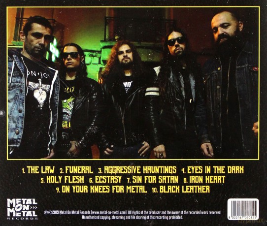 Midnight Priest: Aggressive Hauntings [CD]